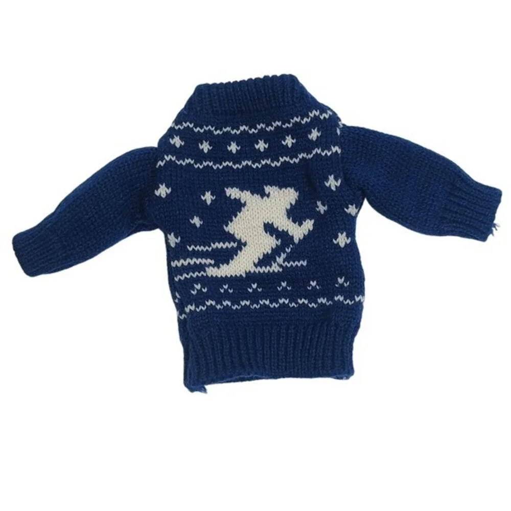 Wine Bottle Covers Multicolor Ugly Christmas‎ Sweater 3pc Set